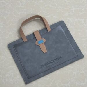 Documents Folder Carrier Gray Color New